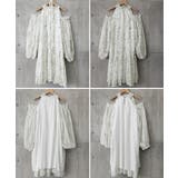 オフショルダー ティアードミニワンピース | SUNSHINE CLOSET | 詳細画像25 