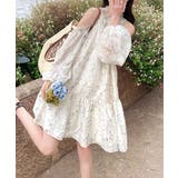 オフショルダー ティアードミニワンピース | SUNSHINE CLOSET | 詳細画像3 