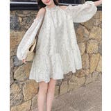 オフショルダー ティアードミニワンピース | SUNSHINE CLOSET | 詳細画像5 