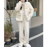 中綿入りファージャケット秋冬ボアアウター | SUNSHINE CLOSET | 詳細画像5