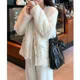 中綿入りファージャケット秋冬ボアアウター | SUNSHINE CLOSET | 詳細画像8