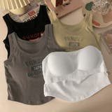 ロゴタンクトップ カップ付き レディース | ANGELCLOSET | 詳細画像13