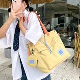 トートバッグ 大容量 巾着ナイロンバッグ | ANGELCLOSET | 詳細画像1