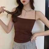 カップ付きキャミソール ブラトップ 韓国 | ANGELCLOSET | 詳細画像13