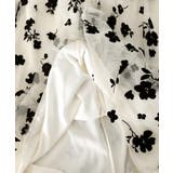 チュールスカート花柄フロッキープリント | SUNSHINE CLOSET | 詳細画像20
