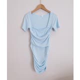 レディース カシュクール風ボディコンワンピ くしゅくしゅタイトワンピ | SUNSHINE CLOSET | 詳細画像26 