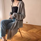 ロング ニットカーディガン レディース | ANGELCLOSET | 詳細画像14