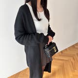 ロング ニットカーディガン レディース | ANGELCLOSET | 詳細画像5
