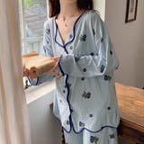 韓国パジャマ レディース 部屋着薄手長袖 | ANGELCLOSET | 詳細画像15