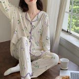 韓国パジャマ レディース 部屋着薄手長袖 | ANGELCLOSET | 詳細画像17