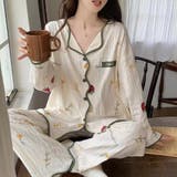 韓国パジャマ レディース 部屋着薄手長袖 | ANGELCLOSET | 詳細画像19