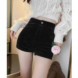 コーデュロイショートパンツ秋冬短パン脚長 | SUNSHINE CLOSET | 詳細画像2 