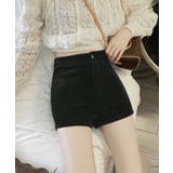 コーデュロイショートパンツ秋冬短パン脚長 | SUNSHINE CLOSET | 詳細画像5 