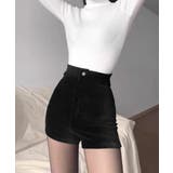 コーデュロイショートパンツ秋冬短パン脚長 | SUNSHINE CLOSET | 詳細画像8 