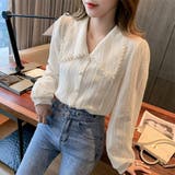 ビックカラーブラウス きれいめ春トップス | SUNSHINE CLOSET | 詳細画像7 