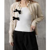 襟レースニットカーディガンリボントップス | SUNSHINE CLOSET | 詳細画像13 