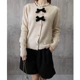 襟レースニットカーディガンリボントップス | SUNSHINE CLOSET | 詳細画像14 