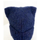 猫耳ビーニー リブニット帽子 レディース | SUNSHINE CLOSET | 詳細画像26 