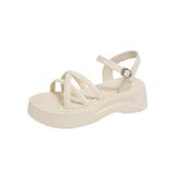 アンクルストラップサンダル厚底レディース | ANGELCLOSET | 詳細画像27