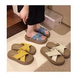 厚底サンダル レディース クロスサンダル | ANGELCLOSET | 詳細画像10