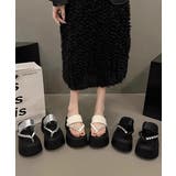 ボリュームソールサンダルレディース キレイめサマーサンダル 韓国風 | SUNSHINE CLOSET | 詳細画像10 