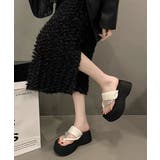 ボリュームソールサンダルレディース キレイめサマーサンダル 韓国風 | SUNSHINE CLOSET | 詳細画像12 