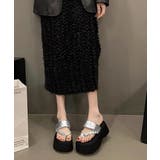 ボリュームソールサンダルレディース キレイめサマーサンダル 韓国風 | SUNSHINE CLOSET | 詳細画像15 