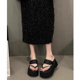 ボリュームソールサンダルレディース キレイめサマーサンダル 韓国風 | SUNSHINE CLOSET | 詳細画像2 