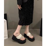 ボリュームソールサンダルレディース キレイめサマーサンダル 韓国風 | SUNSHINE CLOSET | 詳細画像8 