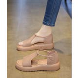 レディース PUレザーフラットサンダル履きやすい スポーツサンダル | SUNSHINE CLOSET | 詳細画像9