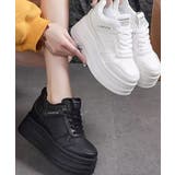歩きやすいレースアップシューズ美脚 履きやすいローカットスニーカー快適 通勤通学… | SUNSHINE CLOSET | 詳細画像12