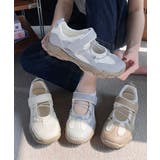 レディース 軽量スポーツスニーカー韓国風 ストラップスニーカー美脚脚長 | SUNSHINE CLOSET | 詳細画像14