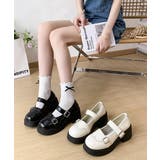 クラシカルストラップローファー バレエコアガーリーシューズ量産型 韓国風美脚見え… | SUNSHINE CLOSET | 詳細画像10 