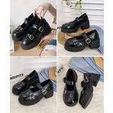 クラシカルストラップローファー バレエコアガーリーシューズ量産型 韓国風美脚見え… | SUNSHINE CLOSET | 詳細画像15 