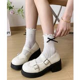 クラシカルストラップローファー バレエコアガーリーシューズ量産型 韓国風美脚見え… | SUNSHINE CLOSET | 詳細画像7 