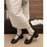 レディースチャンキーヒールバレエコアシューズ ストラップローファ韓国風 メアリー… | SUNSHINE CLOSET | 詳細画像16