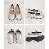 レディースチャンキーヒールバレエコアシューズ ストラップローファ韓国風 メアリー… | SUNSHINE CLOSET | 詳細画像24