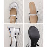 レディースチャンキーヒールバレエコアシューズ ストラップローファ韓国風 メアリー… | SUNSHINE CLOSET | 詳細画像25