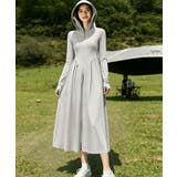 UVウェアラッシュパーカー サンバイザー付き パーカーワンピ | SUNSHINE CLOSET | 詳細画像1 