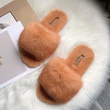 フラットサンダル ファー スリッパ | SUNSHINE CLOSET | 詳細画像11