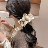 シュシュ大きめ 大人 ボリュームヘアゴム | SUNSHINE CLOSET | 詳細画像1 