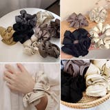 シュシュ大きめ 大人 ボリュームヘアゴム | SUNSHINE CLOSET | 詳細画像5 