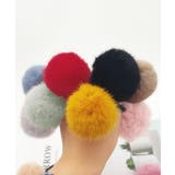 レディースふわふわ可愛い髪飾りモコモコボリュームファーポニー 秋冬トレンド ワン… | SUNSHINE CLOSET | 詳細画像10 
