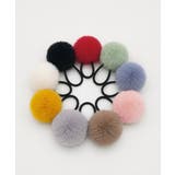 レディースふわふわ可愛い髪飾りモコモコボリュームファーポニー 秋冬トレンド ワン… | SUNSHINE CLOSET | 詳細画像11 