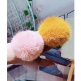 レディースふわふわ可愛い髪飾りモコモコボリュームファーポニー 秋冬トレンド ワン… | SUNSHINE CLOSET | 詳細画像9 