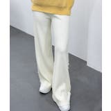 サイドフリンジ リブニットパンツ 暖かい | SUNSHINE CLOSET | 詳細画像28 