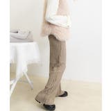 サイドフリンジ リブニットパンツ 暖かい | SUNSHINE CLOSET | 詳細画像33 