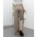 サイドフリンジ リブニットパンツ 暖かい | SUNSHINE CLOSET | 詳細画像37 