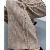 サイドフリンジ リブニットパンツ 暖かい | SUNSHINE CLOSET | 詳細画像38 