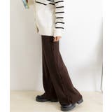 サイドフリンジ リブニットパンツ 暖かい | SUNSHINE CLOSET | 詳細画像40 